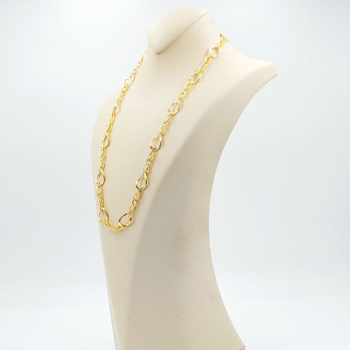 21K عقد فيرنا اكسترا-مجوهرات الشيخ سعيد-Saeed Jewelry 