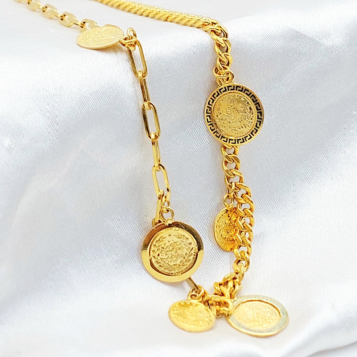 21K عقد دنانديش اكسترا-مجوهرات الشيخ سعيد-Saeed Jewelry 