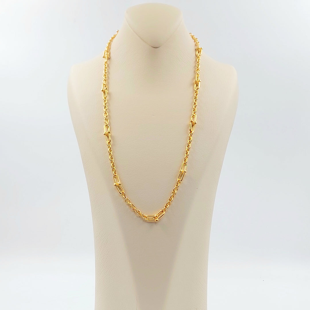 21K عقد بيبر كليب اكسترا-مجوهرات الشيخ سعيد-Saeed Jewelry 