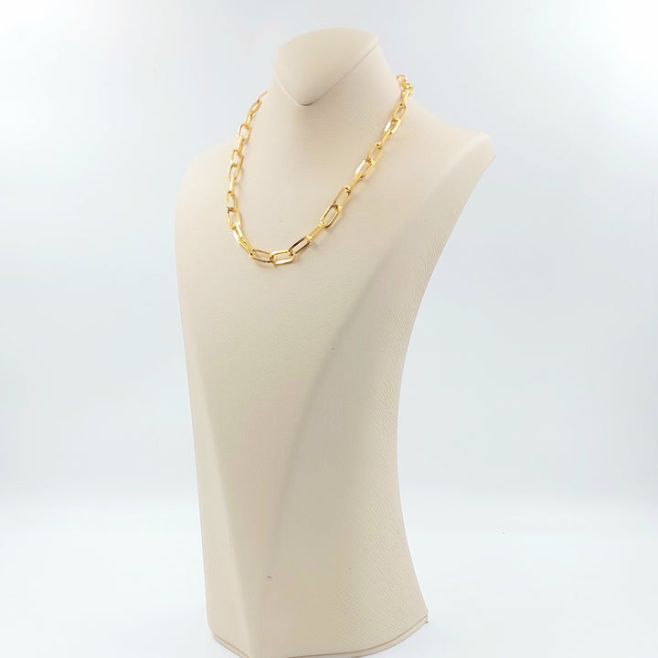 21K عقد بيبر كليب اكسترا-مجوهرات الشيخ سعيد-Saeed Jewelry 