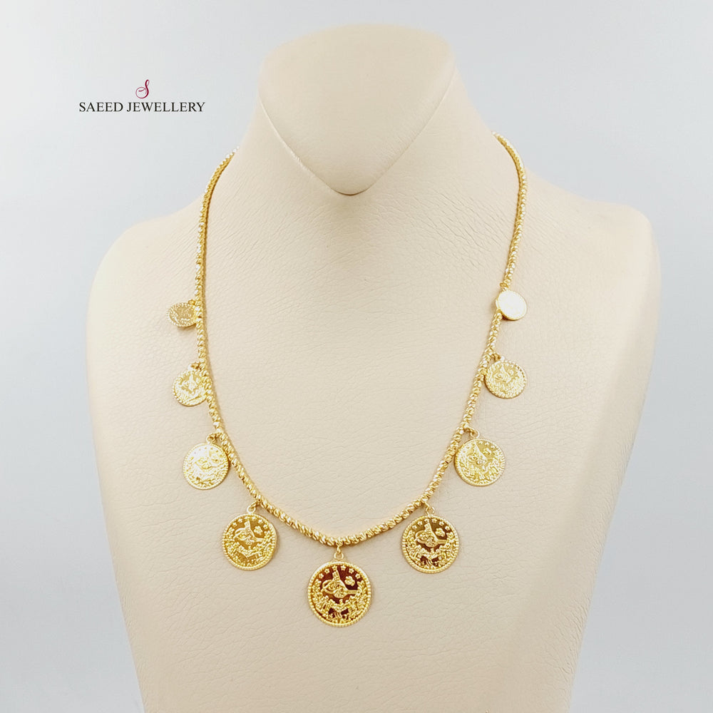 21K عقد رشادي اكسترا-مجوهرات الشيخ سعيد-Saeed Jewelry 