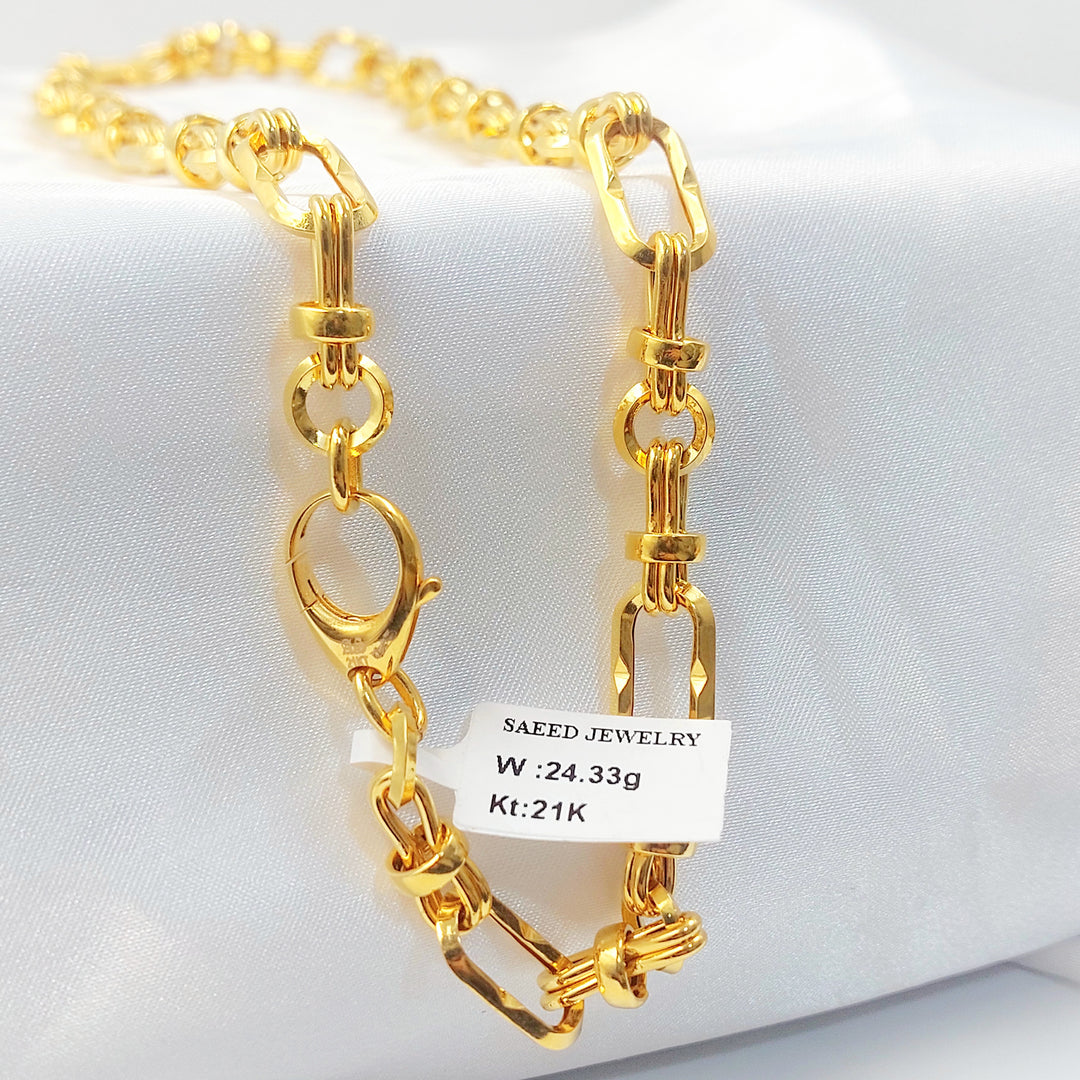 21K عقد اكسترا-مجوهرات الشيخ سعيد-Saeed Jewelry 