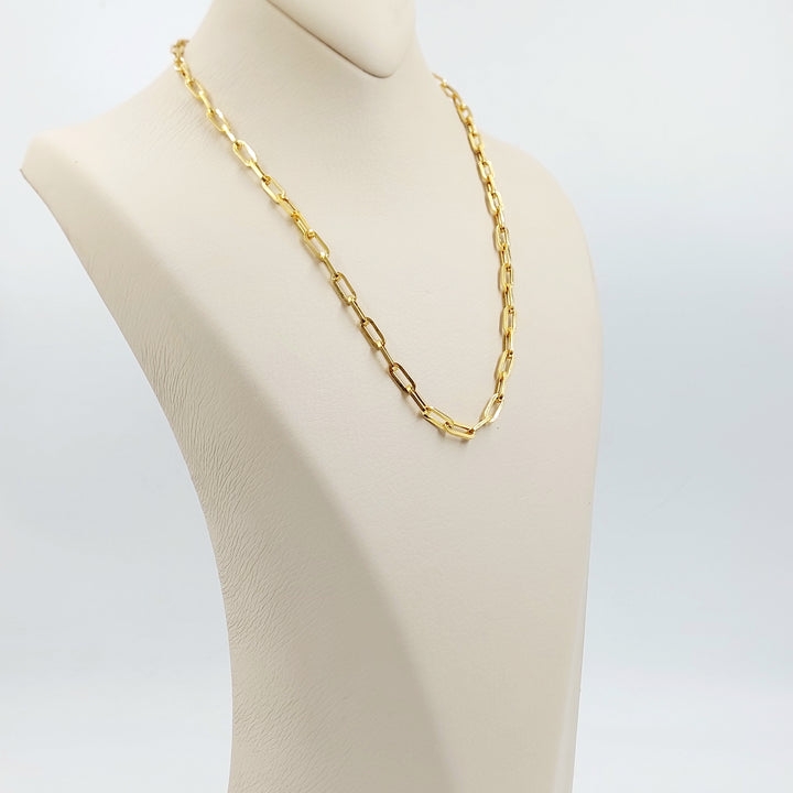 21K عقد بيبر كليب اكسترا-مجوهرات الشيخ سعيد-Saeed Jewelry 