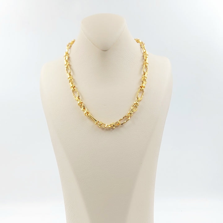 21K عقد اكسترا-مجوهرات الشيخ سعيد-Saeed Jewelry 