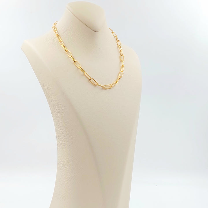 21K عقد بيبر كليب اكسترا-مجوهرات الشيخ سعيد-Saeed Jewelry 