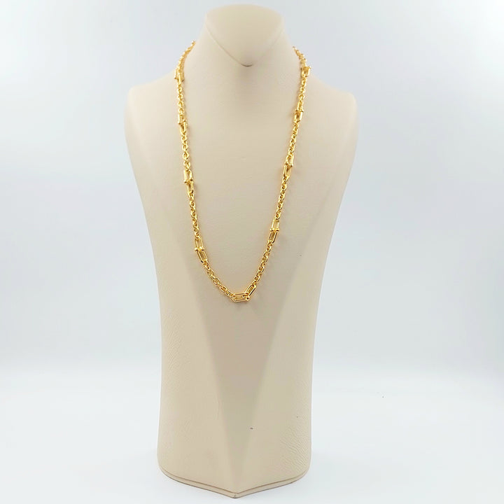 21K عقد بيبر كليب اكسترا-مجوهرات الشيخ سعيد-Saeed Jewelry 