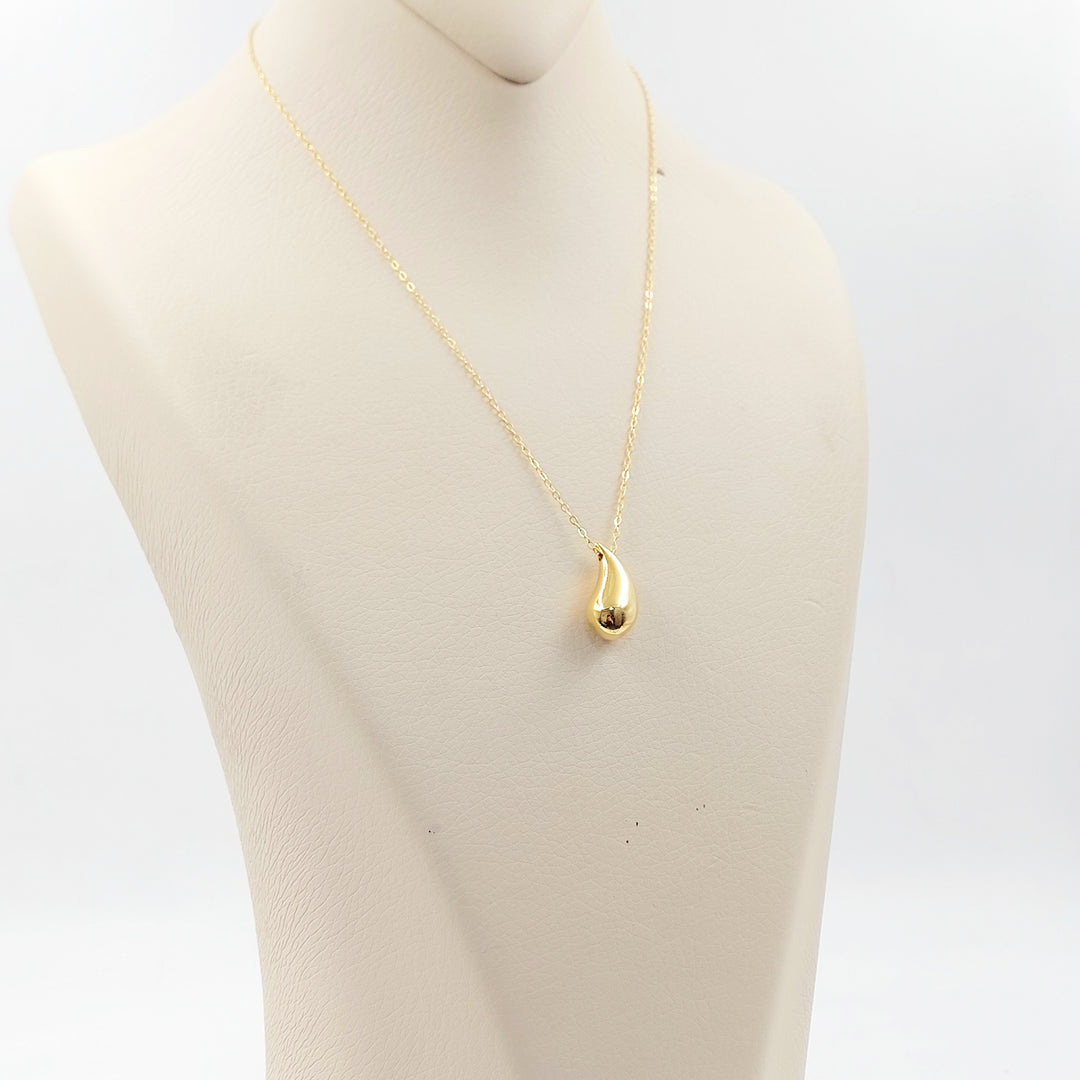 21K عقد لوزة اكسترا-مجوهرات الشيخ سعيد-Saeed Jewelry 