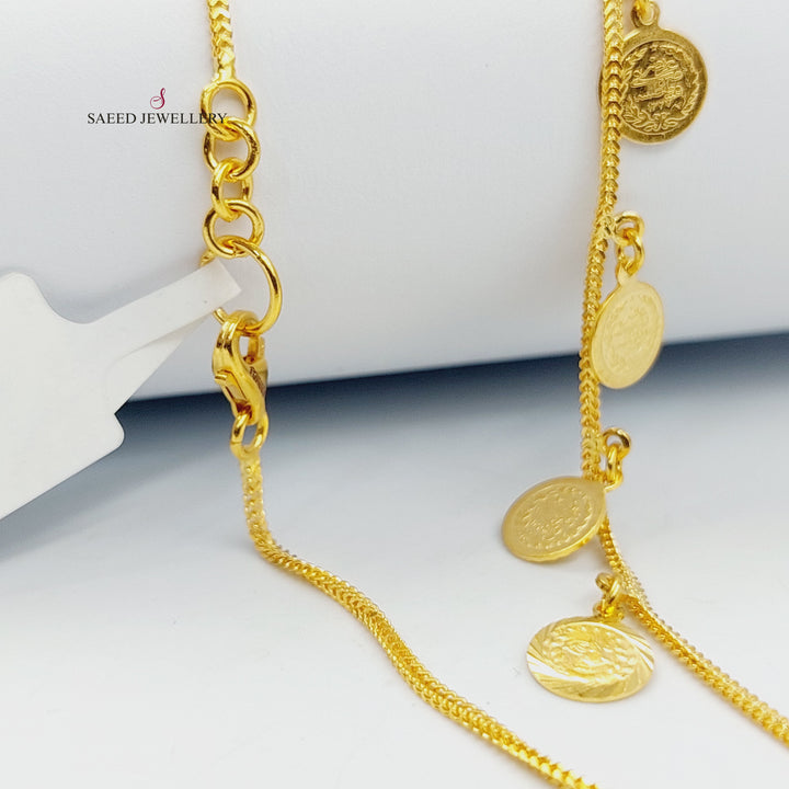 21K عقد اثمان اكسترا-مجوهرات الشيخ سعيد-Saeed Jewelry 