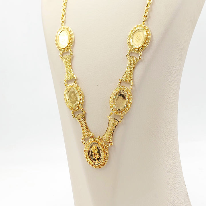 21K عقد اونصه اكسترا-مجوهرات الشيخ سعيد-Saeed Jewelry 