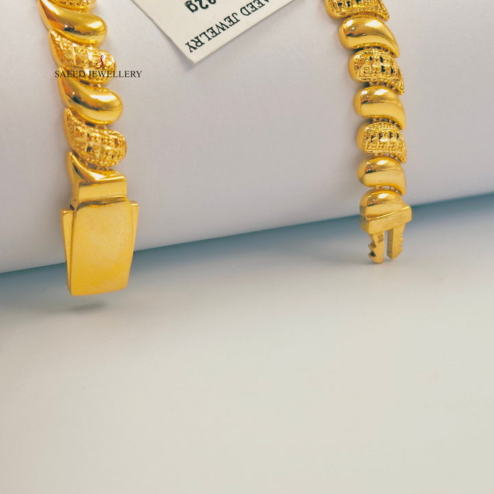 21K عقد دمعة اكسترا-مجوهرات الشيخ سعيد-Saeed Jewelry 