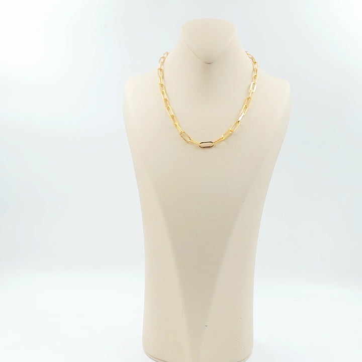 21K عقد بيبر كليب اكسترا-مجوهرات الشيخ سعيد-Saeed Jewelry 