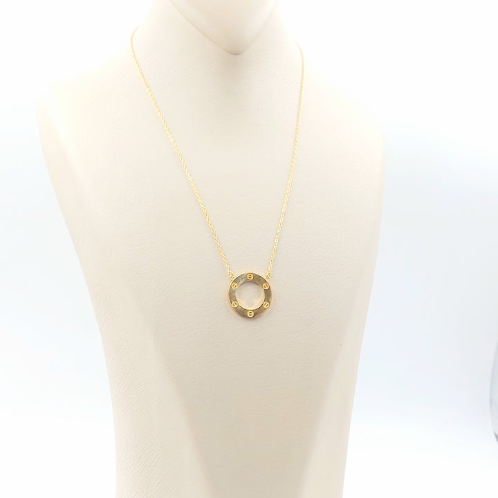 21K عقد فيجارو-مجوهرات الشيخ سعيد-Saeed Jewelry 