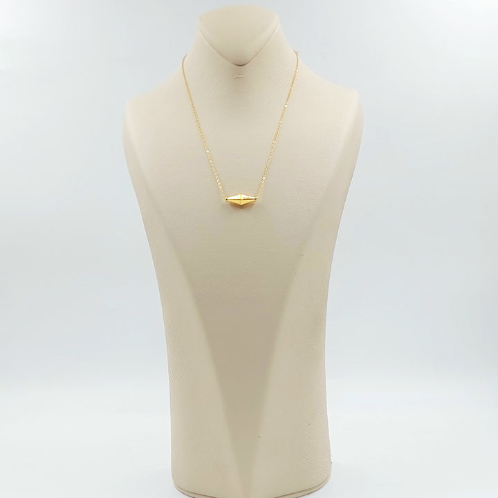 21K عقد زيتون-مجوهرات الشيخ سعيد-Saeed Jewelry 