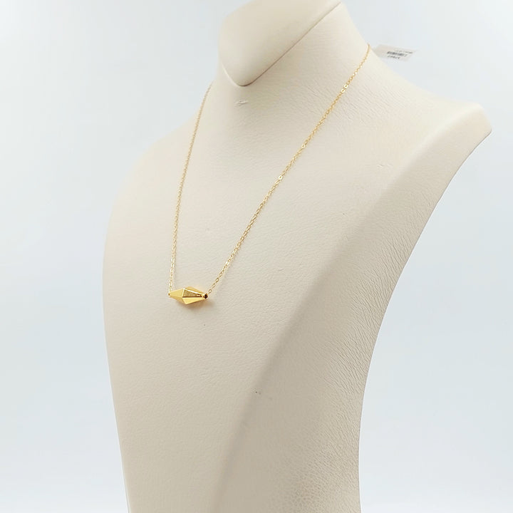 21K عقد زيتون-مجوهرات الشيخ سعيد-Saeed Jewelry 