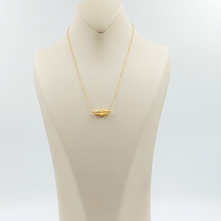 21K عقد زيتون-مجوهرات الشيخ سعيد-Saeed Jewelry 