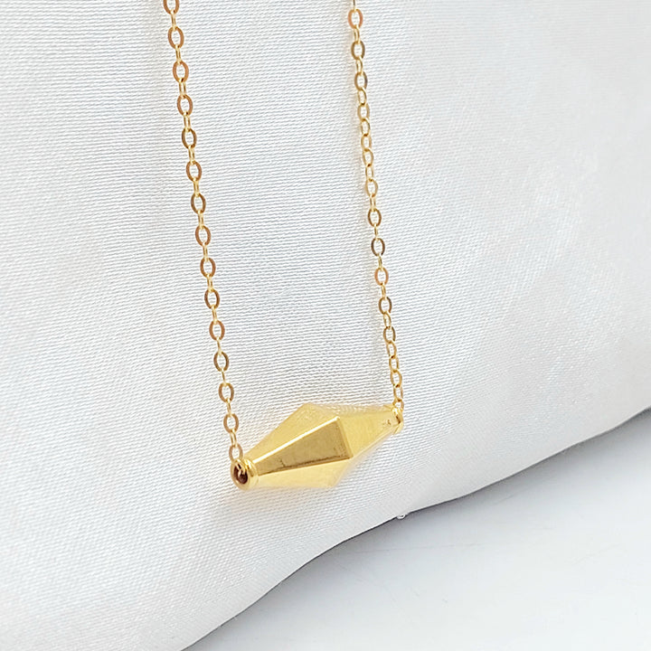 21K عقد زيتون-مجوهرات الشيخ سعيد-Saeed Jewelry 