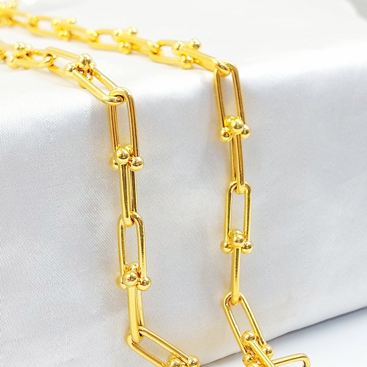 21K عقد بيبر كليب-مجوهرات الشيخ سعيد-Saeed Jewelry 