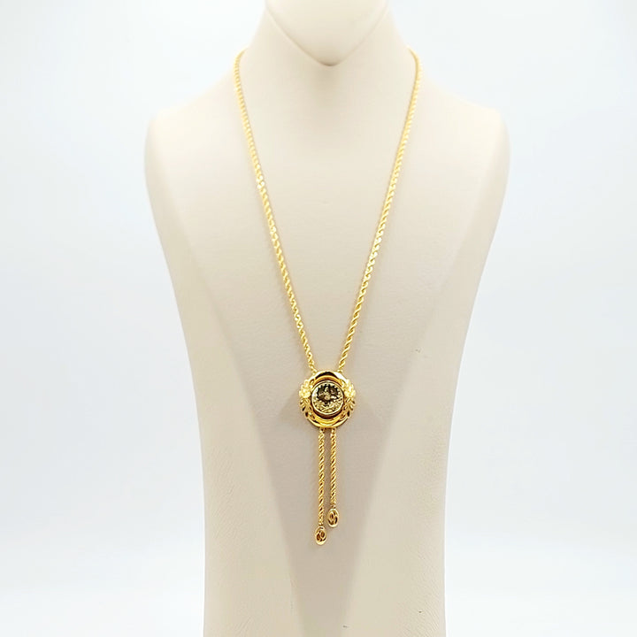 21K عقد مسبحة رشادي-مجوهرات الشيخ سعيد-Saeed Jewelry 
