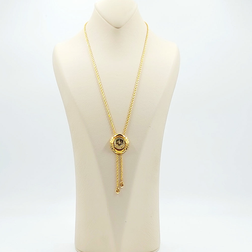 21K عقد مسبحة رشادي-مجوهرات الشيخ سعيد-Saeed Jewelry 