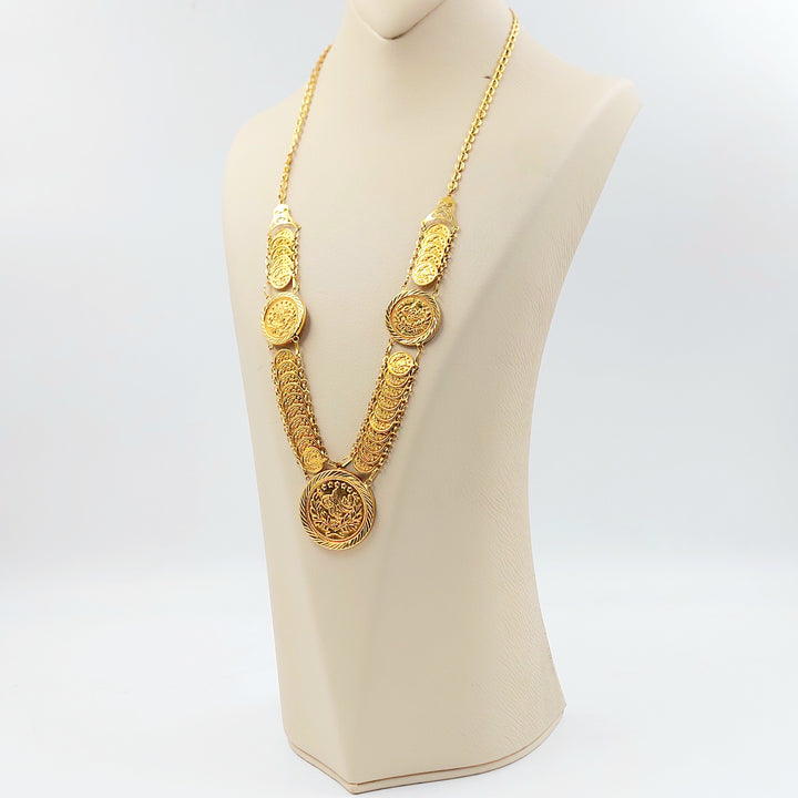 21K عقد رشادي-مجوهرات الشيخ سعيد-Saeed Jewelry 