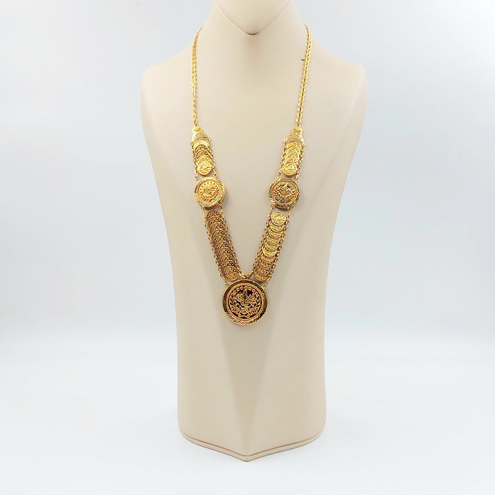 21K عقد رشادي-مجوهرات الشيخ سعيد-Saeed Jewelry 