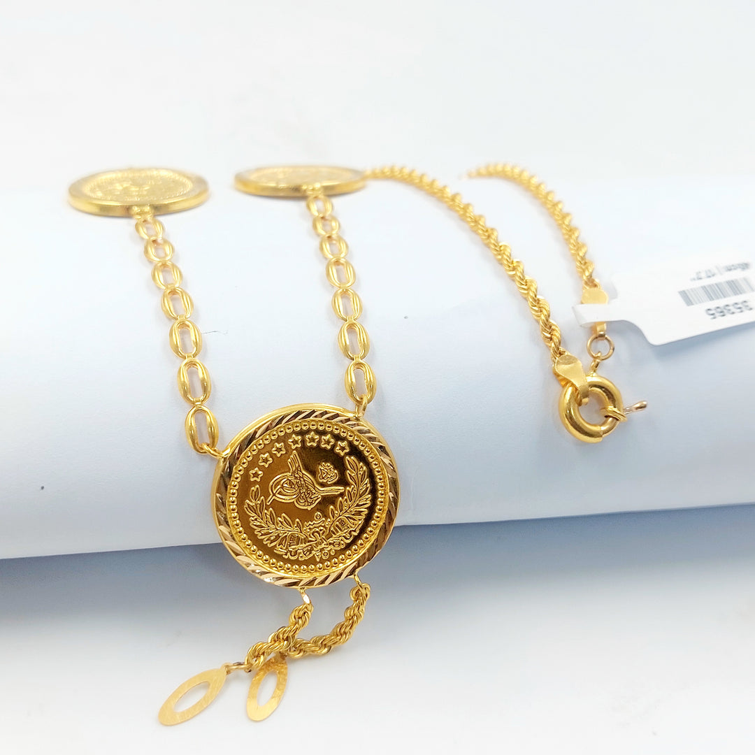 21K عقد قشرة رشادي-مجوهرات الشيخ سعيد-Saeed Jewelry 