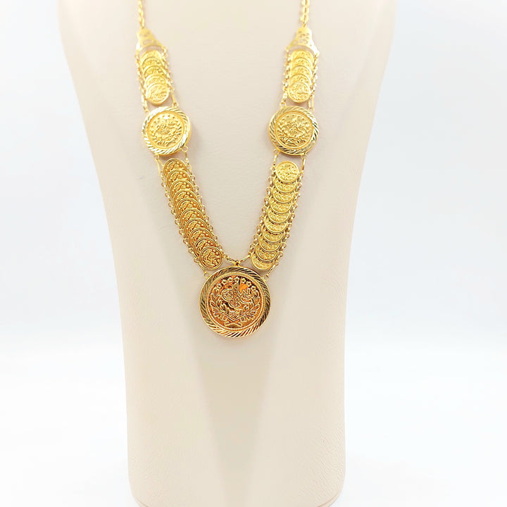 21K عقد رشادي-مجوهرات الشيخ سعيد-Saeed Jewelry 