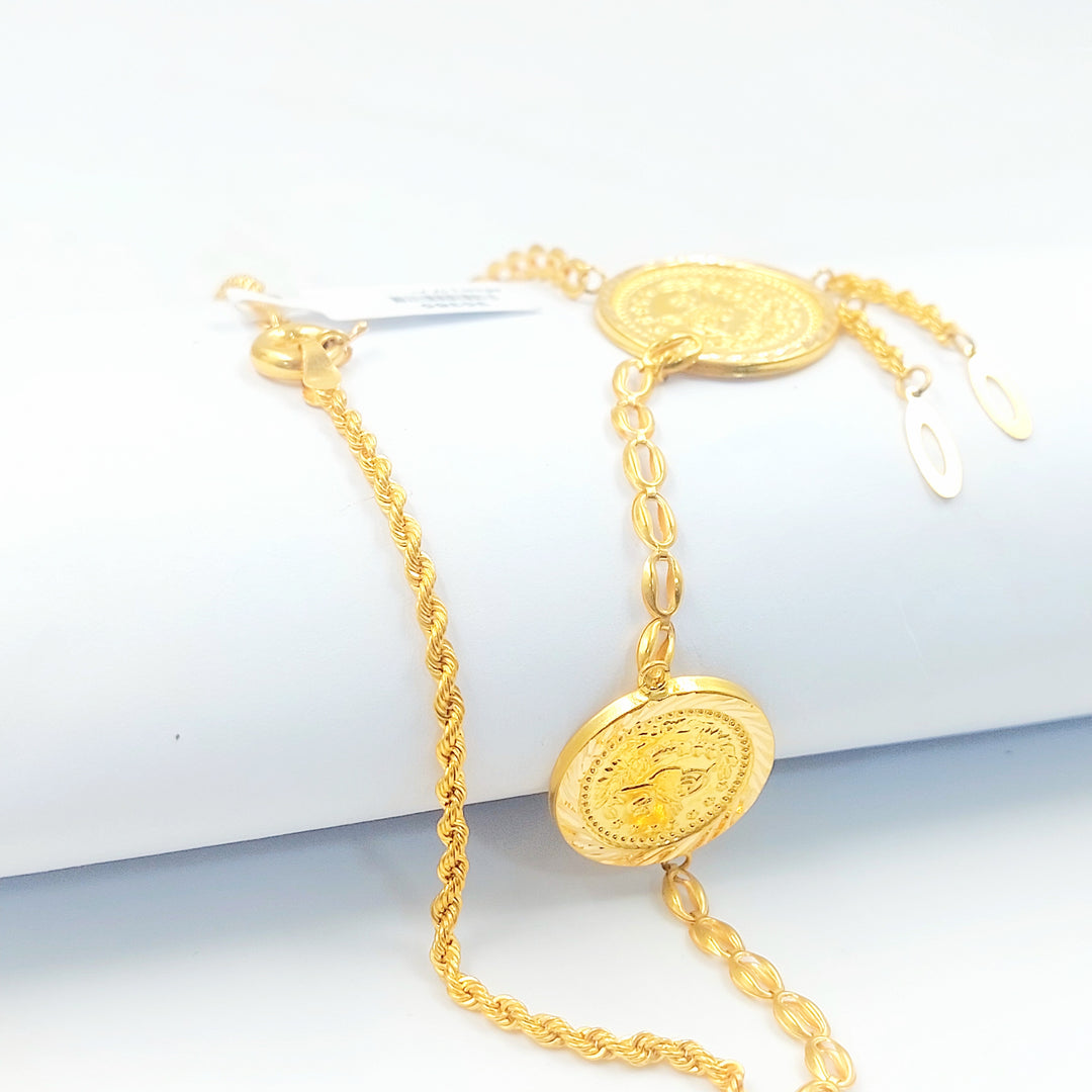 21K عقد قشرة رشادي-مجوهرات الشيخ سعيد-Saeed Jewelry 