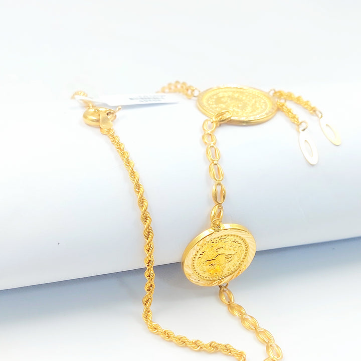 21K عقد قشرة رشادي-مجوهرات الشيخ سعيد-Saeed Jewelry 