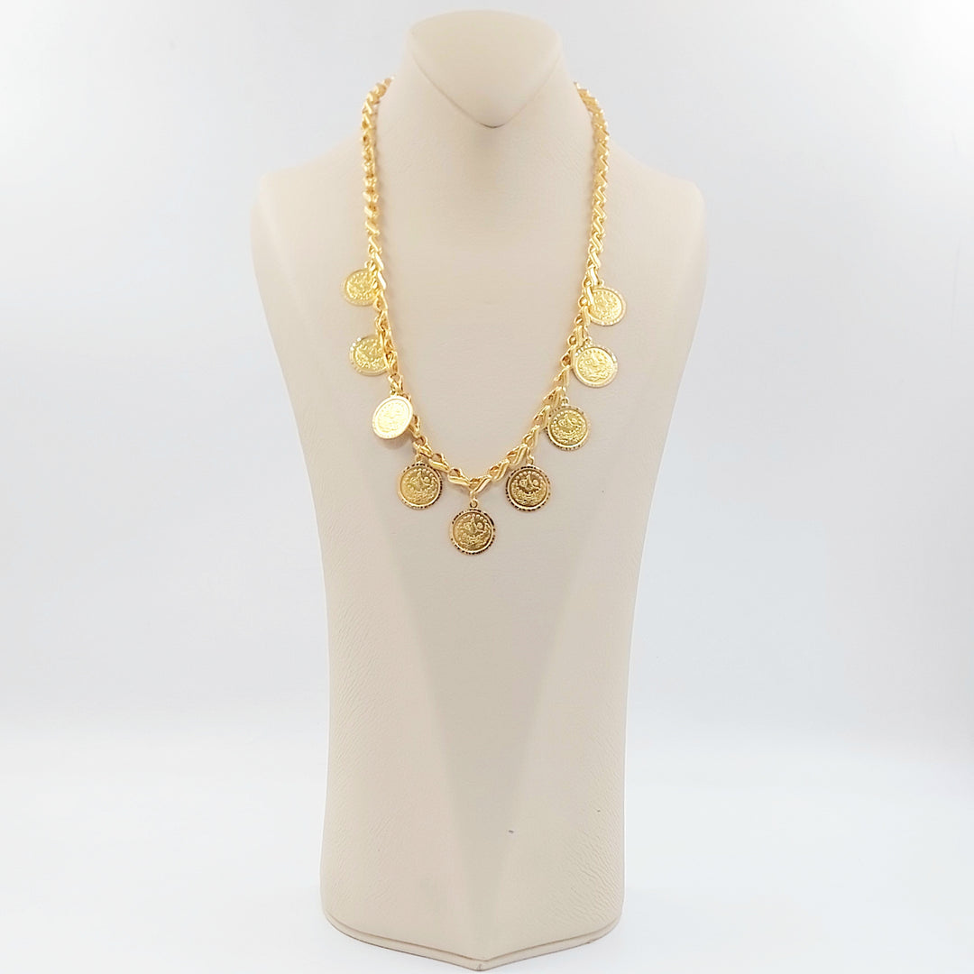 21K عقد دنانديش رشادي-مجوهرات الشيخ سعيد-Saeed Jewelry 