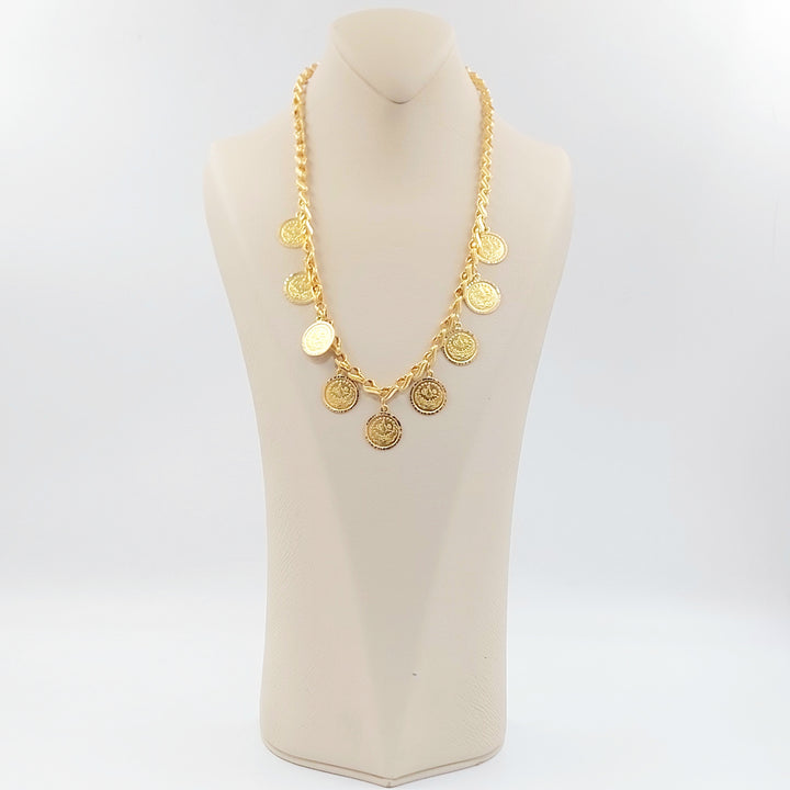 21K عقد دنانديش رشادي-مجوهرات الشيخ سعيد-Saeed Jewelry 