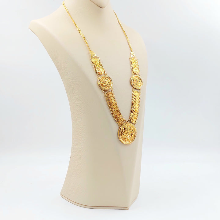 21K عقد رشادي-مجوهرات الشيخ سعيد-Saeed Jewelry 