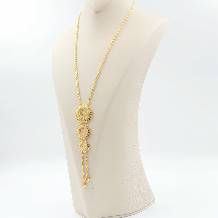 21K عقد مسبحة رشادي-مجوهرات الشيخ سعيد-Saeed Jewelry 