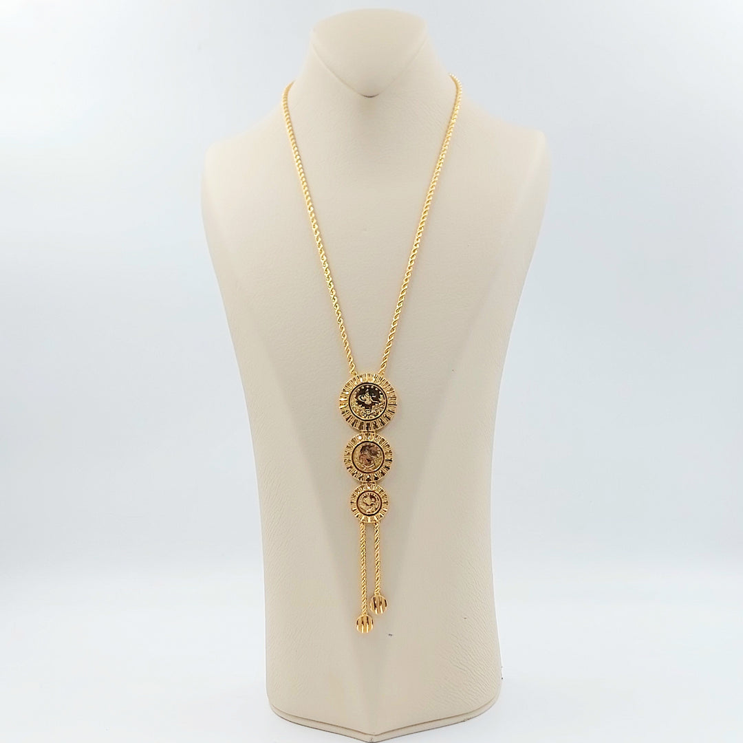 21K عقد مسبحة رشادي-مجوهرات الشيخ سعيد-Saeed Jewelry 