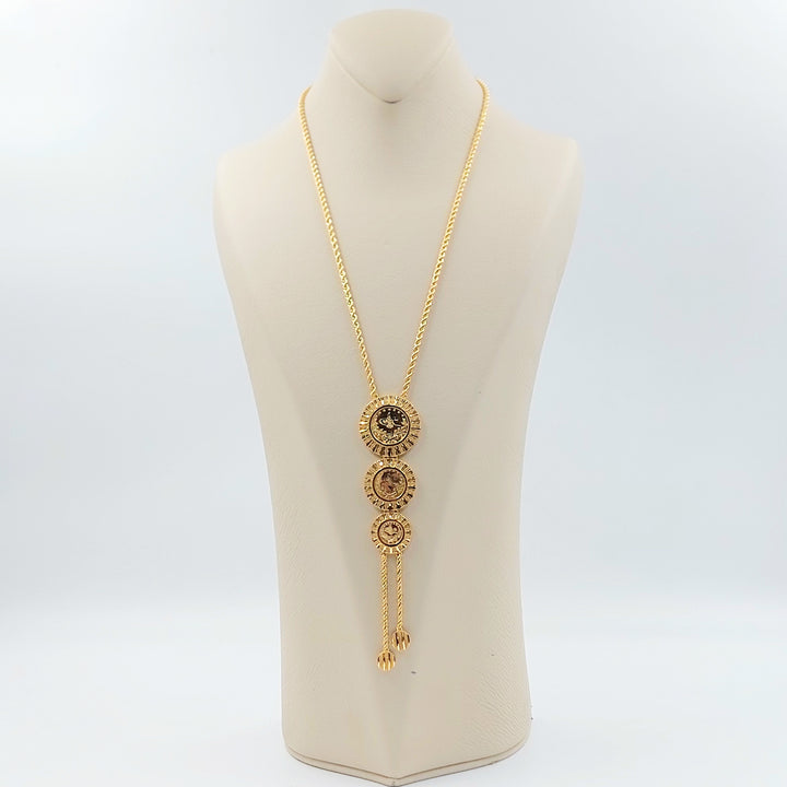 21K عقد مسبحة رشادي-مجوهرات الشيخ سعيد-Saeed Jewelry 