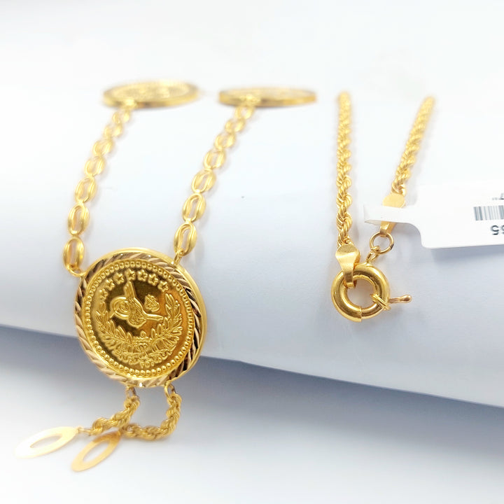 21K عقد قشرة رشادي-مجوهرات الشيخ سعيد-Saeed Jewelry 