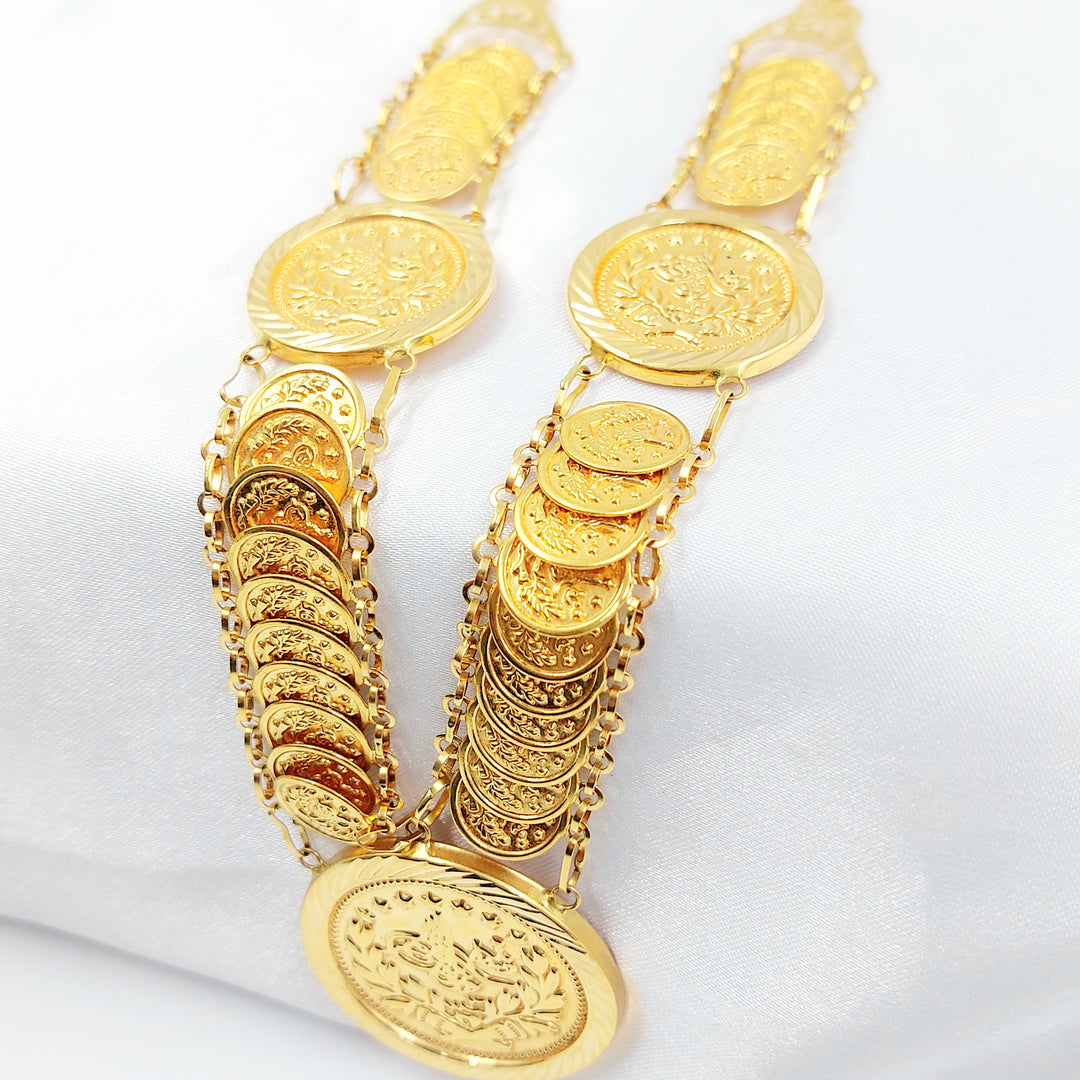 21K عقد رشادي-مجوهرات الشيخ سعيد-Saeed Jewelry 