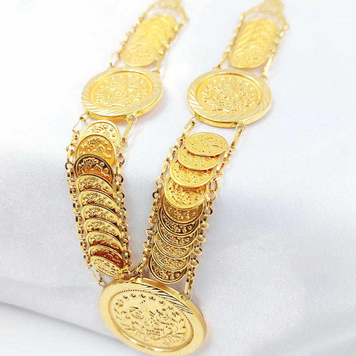 21K عقد رشادي-مجوهرات الشيخ سعيد-Saeed Jewelry 