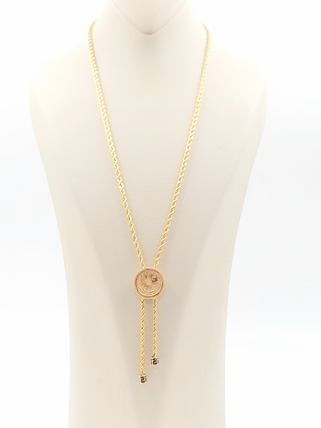 21K عقد مسبحة رشادي-مجوهرات الشيخ سعيد-Saeed Jewelry 