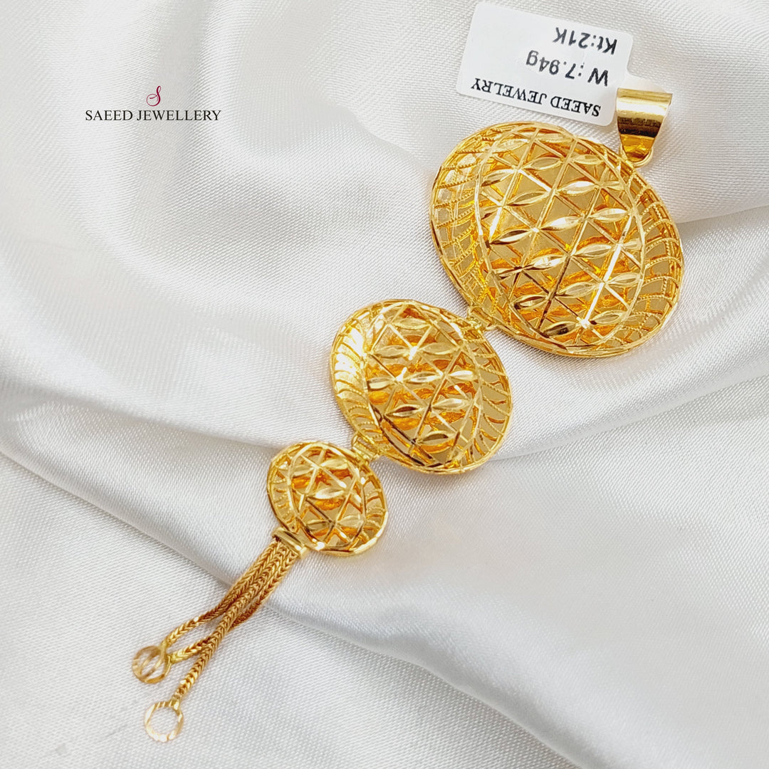 21K تعليقة بحريني-مجوهرات الشيخ سعيد-Saeed Jewelry 