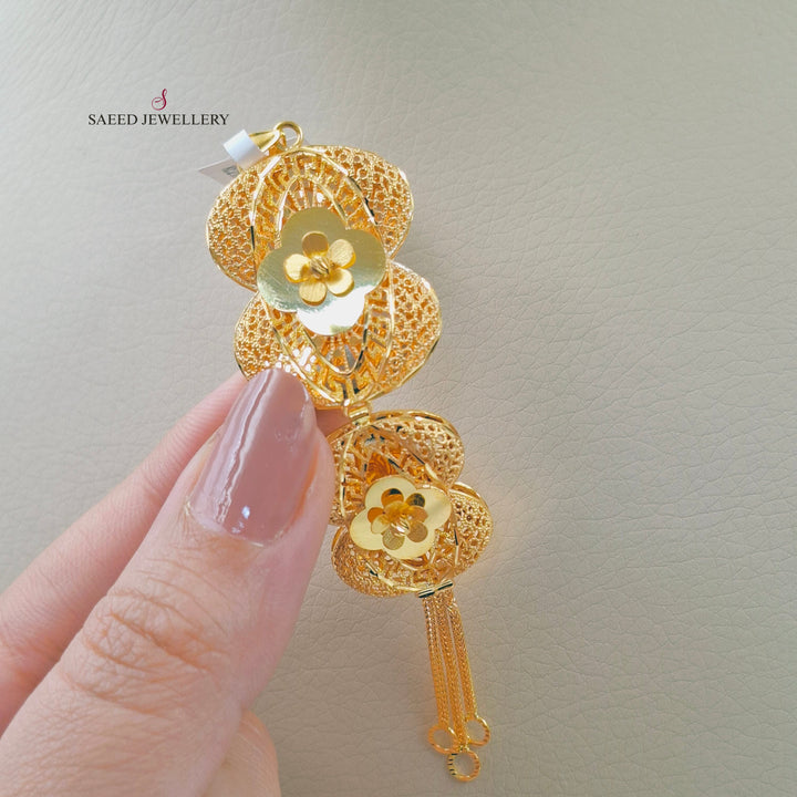 21K تعليقة بحريني-مجوهرات الشيخ سعيد-Saeed Jewelry 