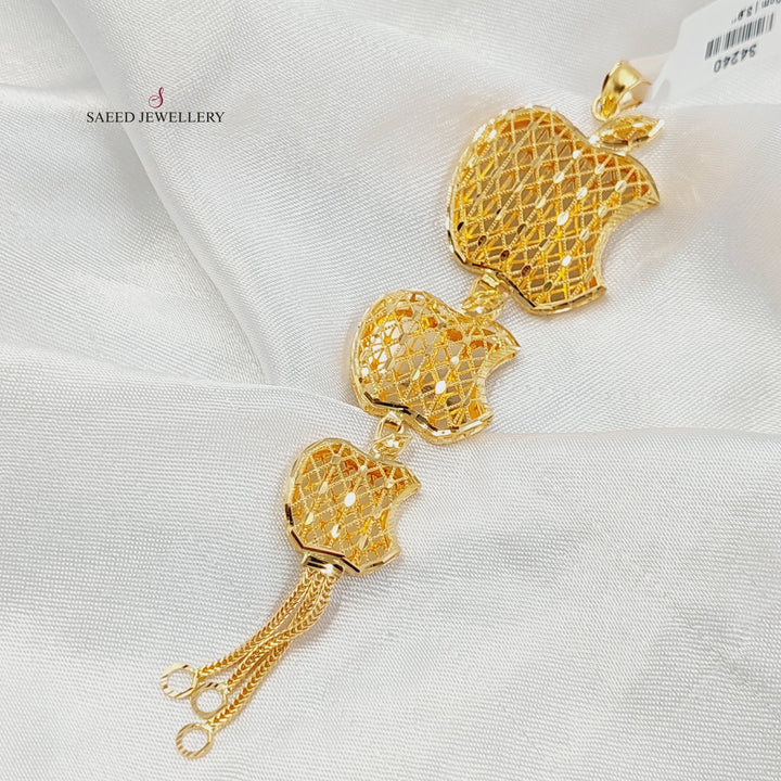 21K تعليقة بحريني-مجوهرات الشيخ سعيد-Saeed Jewelry 