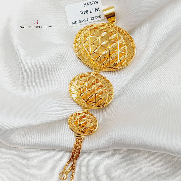 21K تعليقة بحريني-مجوهرات الشيخ سعيد-Saeed Jewelry 