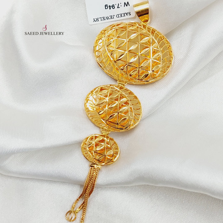 21K تعليقة بحريني-مجوهرات الشيخ سعيد-Saeed Jewelry 