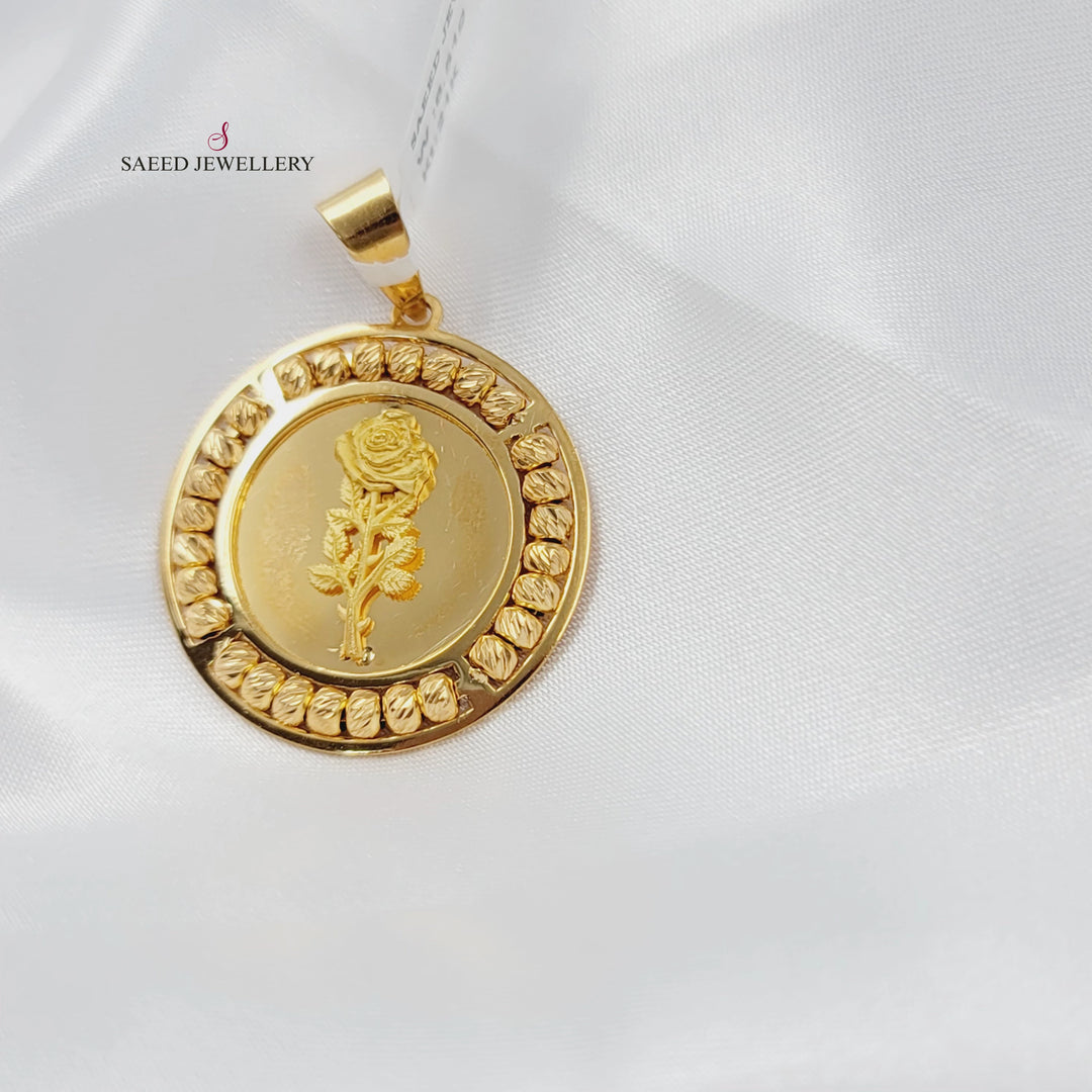 21K تعليقة اونصه طابات-مجوهرات الشيخ سعيد-Saeed Jewelry 