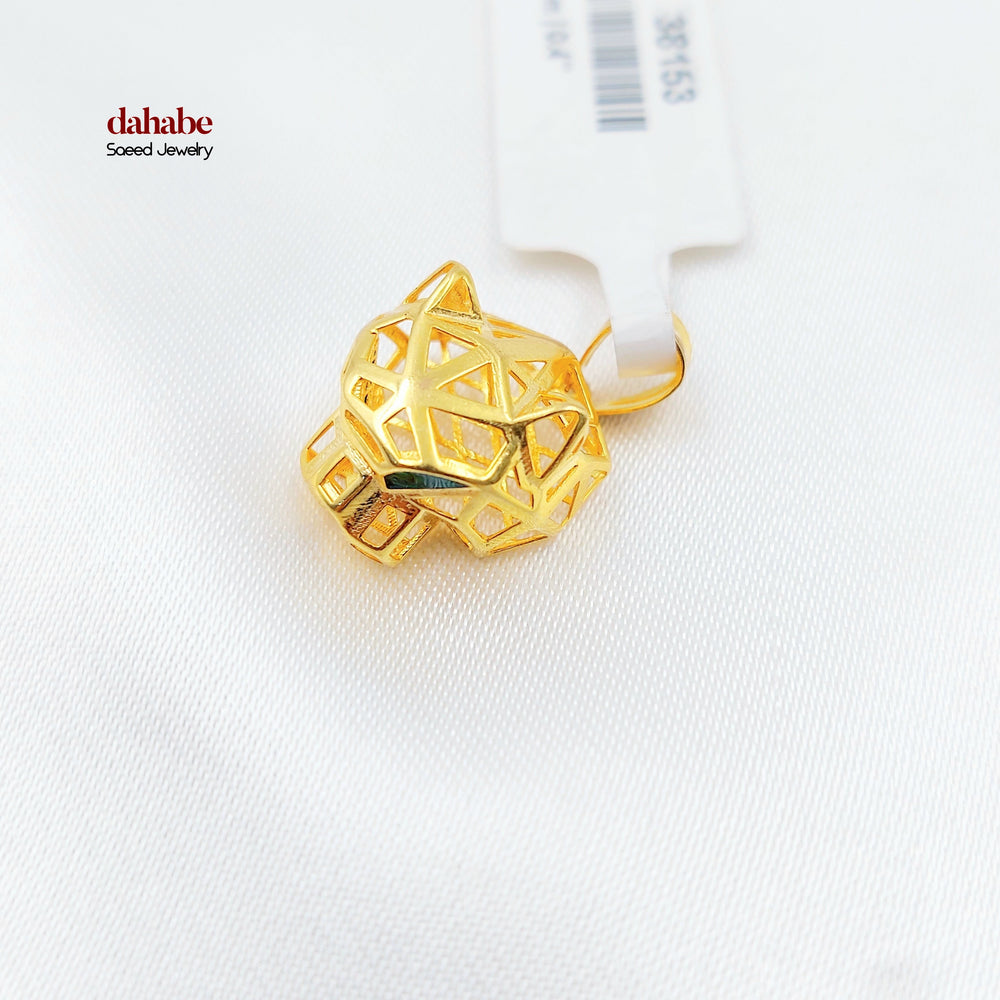 21K تعليقة تايجر اكسترا-مجوهرات الشيخ سعيد-Saeed Jewelry 
