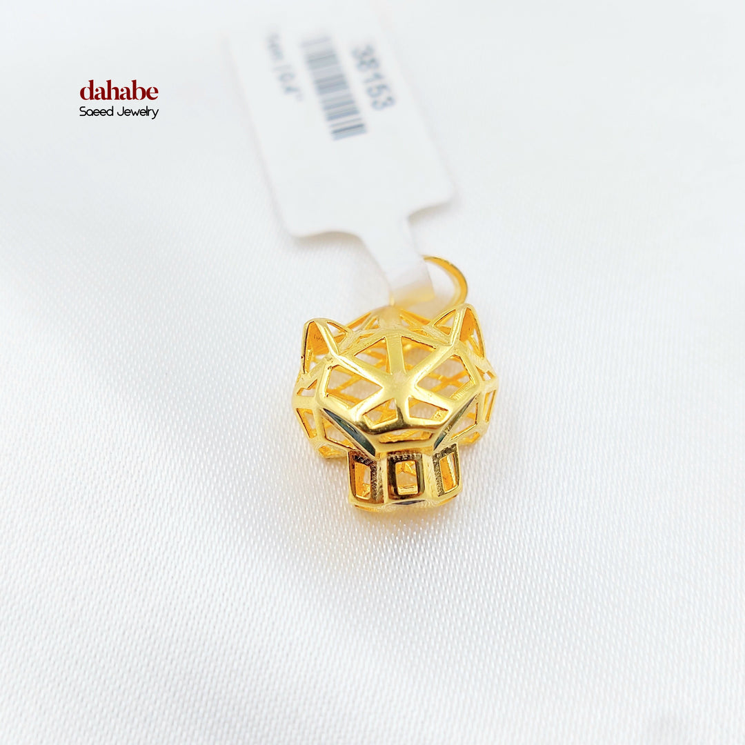 21K تعليقة تايجر اكسترا-مجوهرات الشيخ سعيد-Saeed Jewelry 