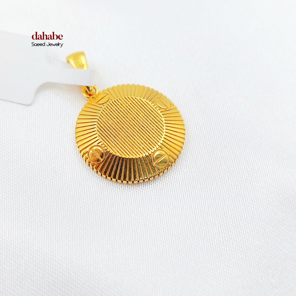 21K تعليقة اكسترا-مجوهرات الشيخ سعيد-Saeed Jewelry 