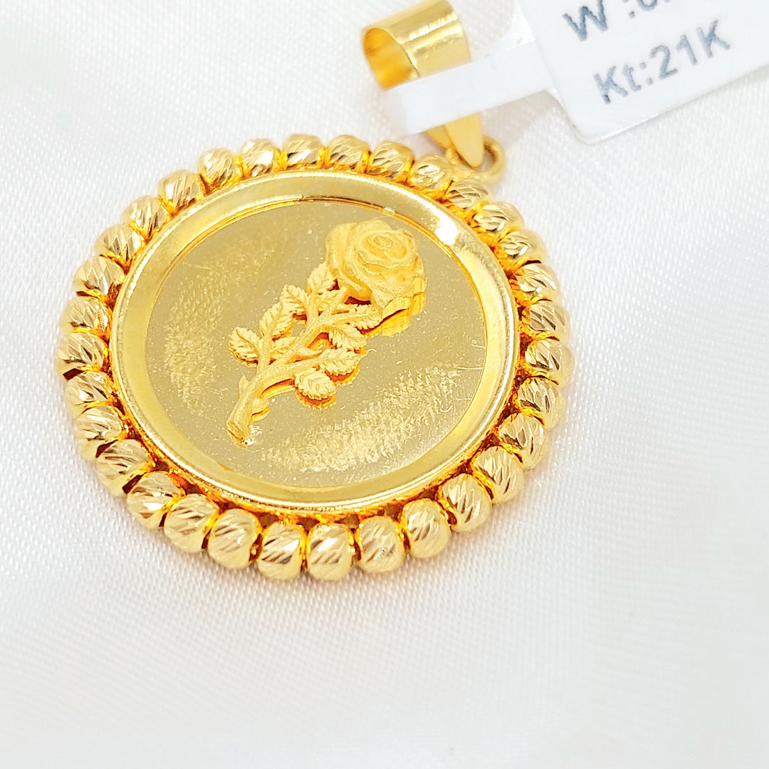 21K تعليقة اونصه اكسترا-مجوهرات الشيخ سعيد-Saeed Jewelry 