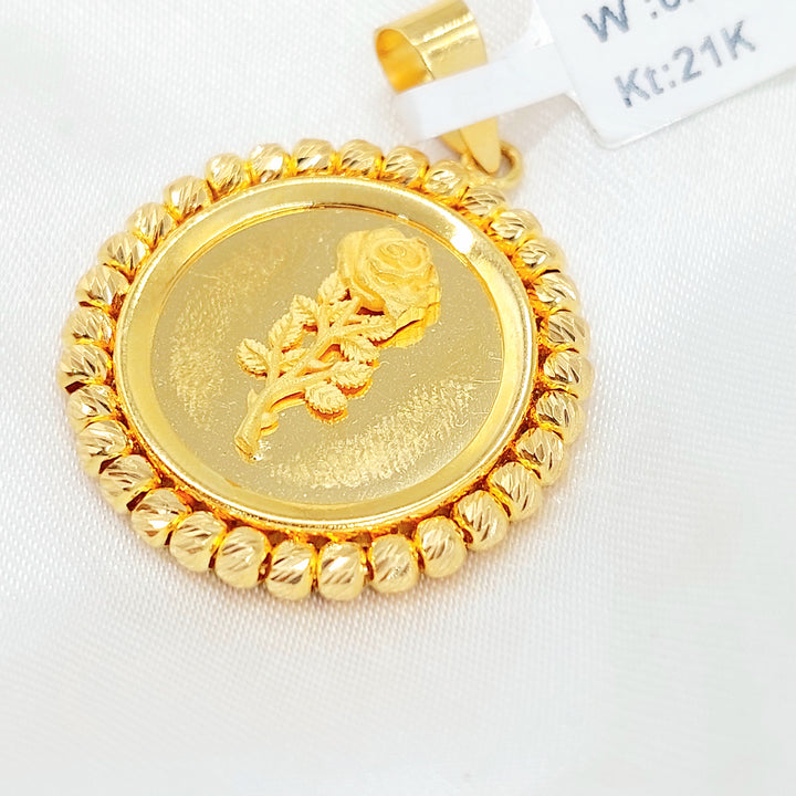 21K تعليقة اونصه اكسترا-مجوهرات الشيخ سعيد-Saeed Jewelry 